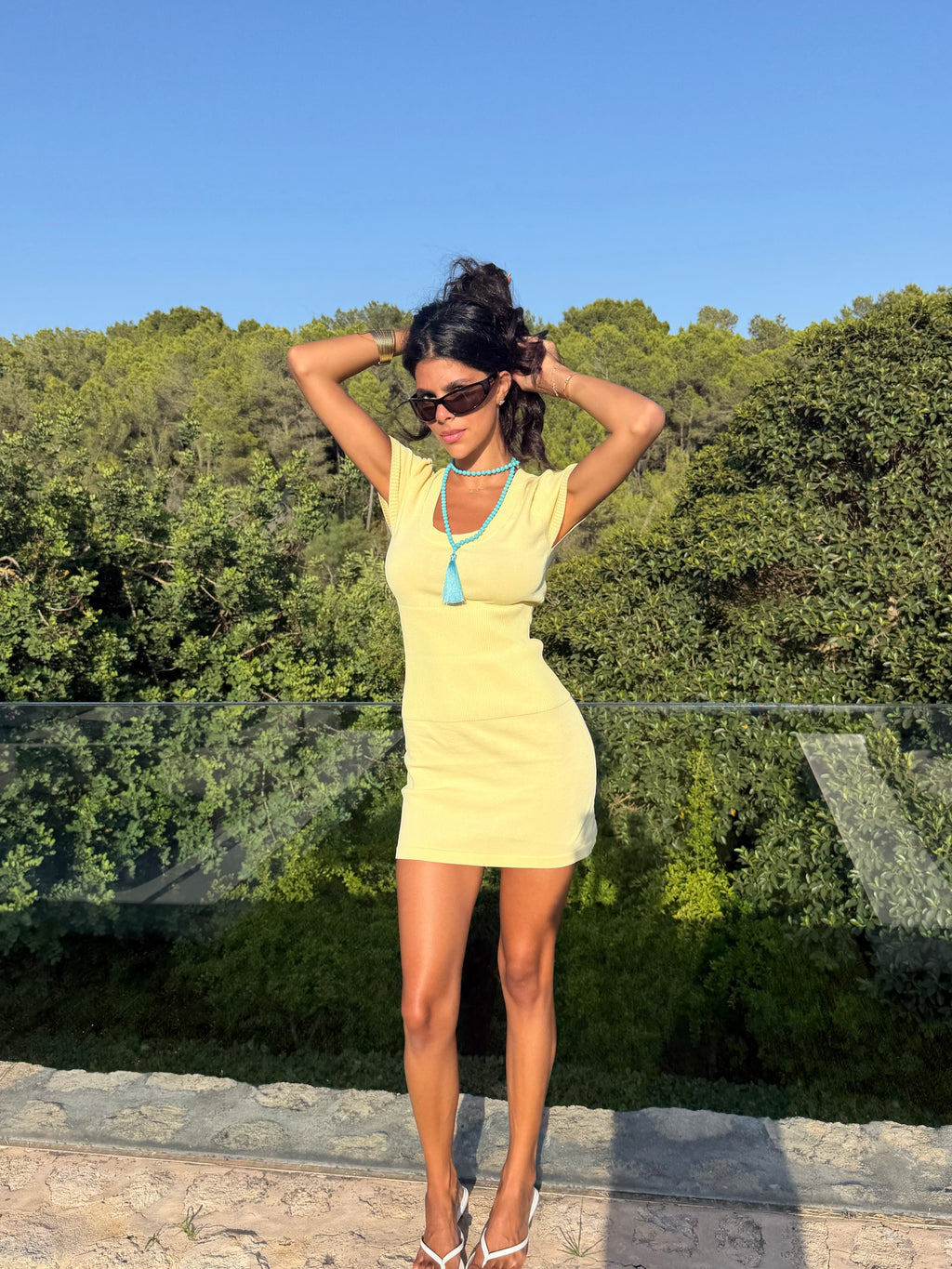 Chloe Mini Dress Butter