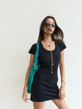 Chloe Mini Dress Black