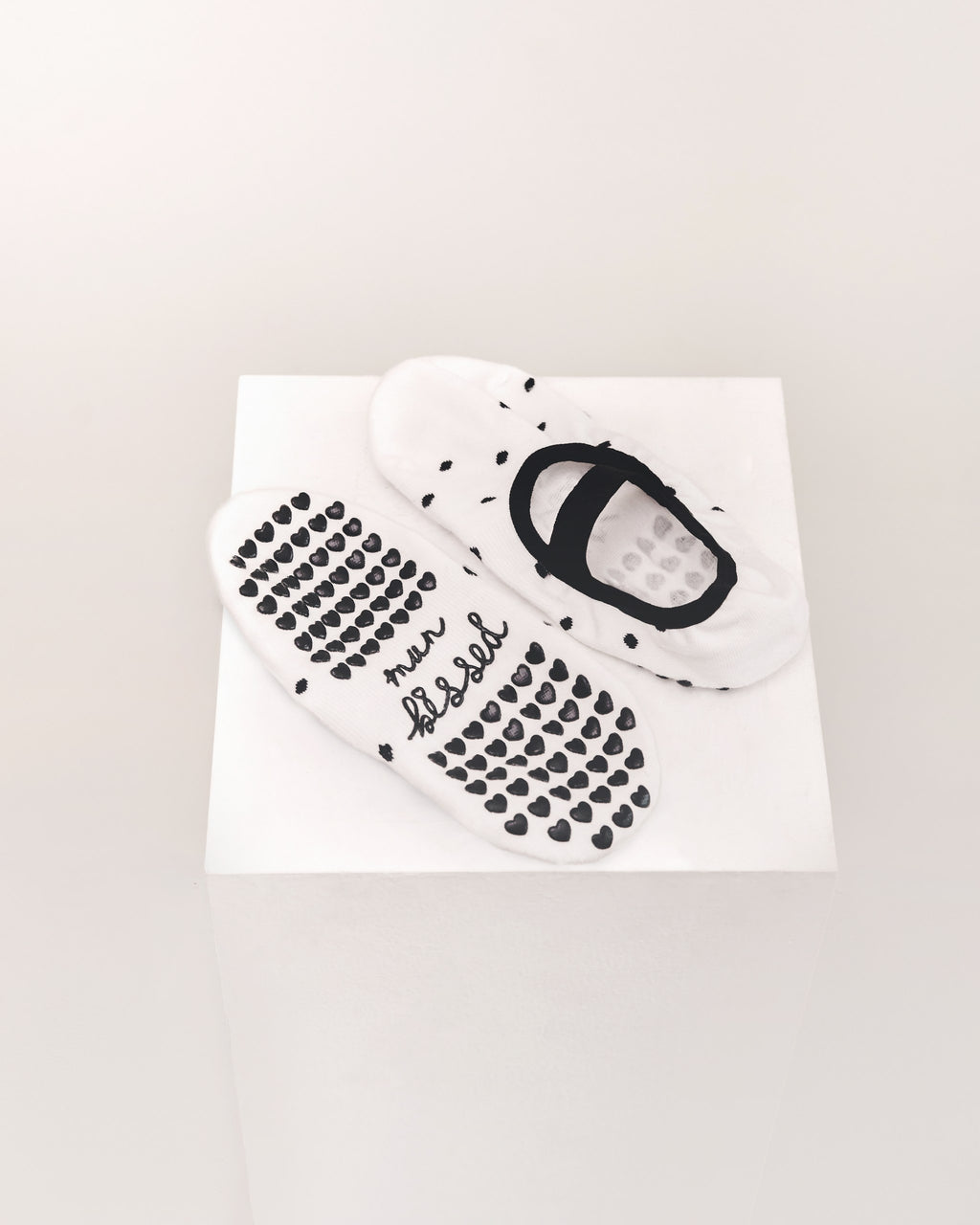 Polka Princess Grip Sock