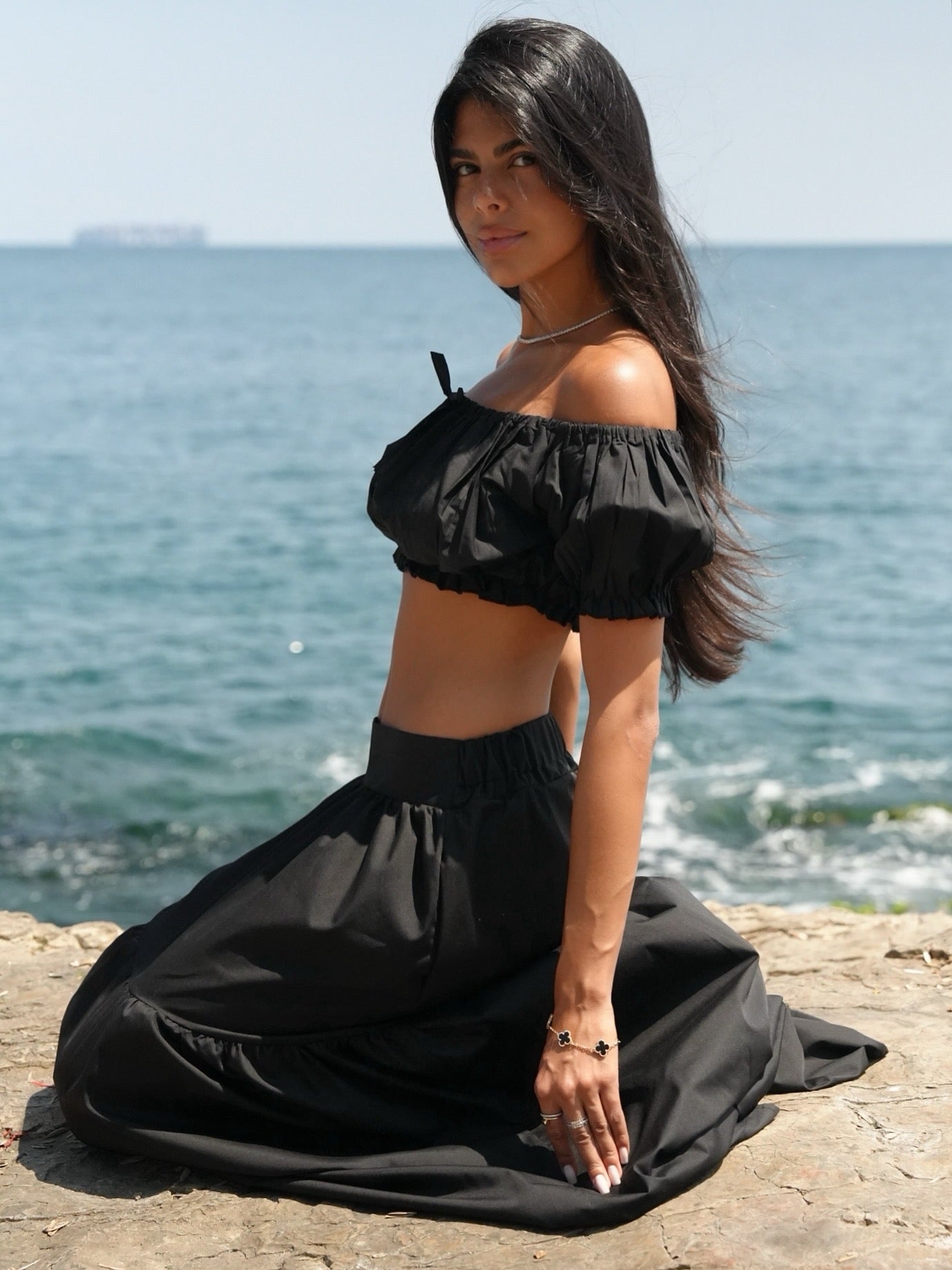 Poppy Set Black