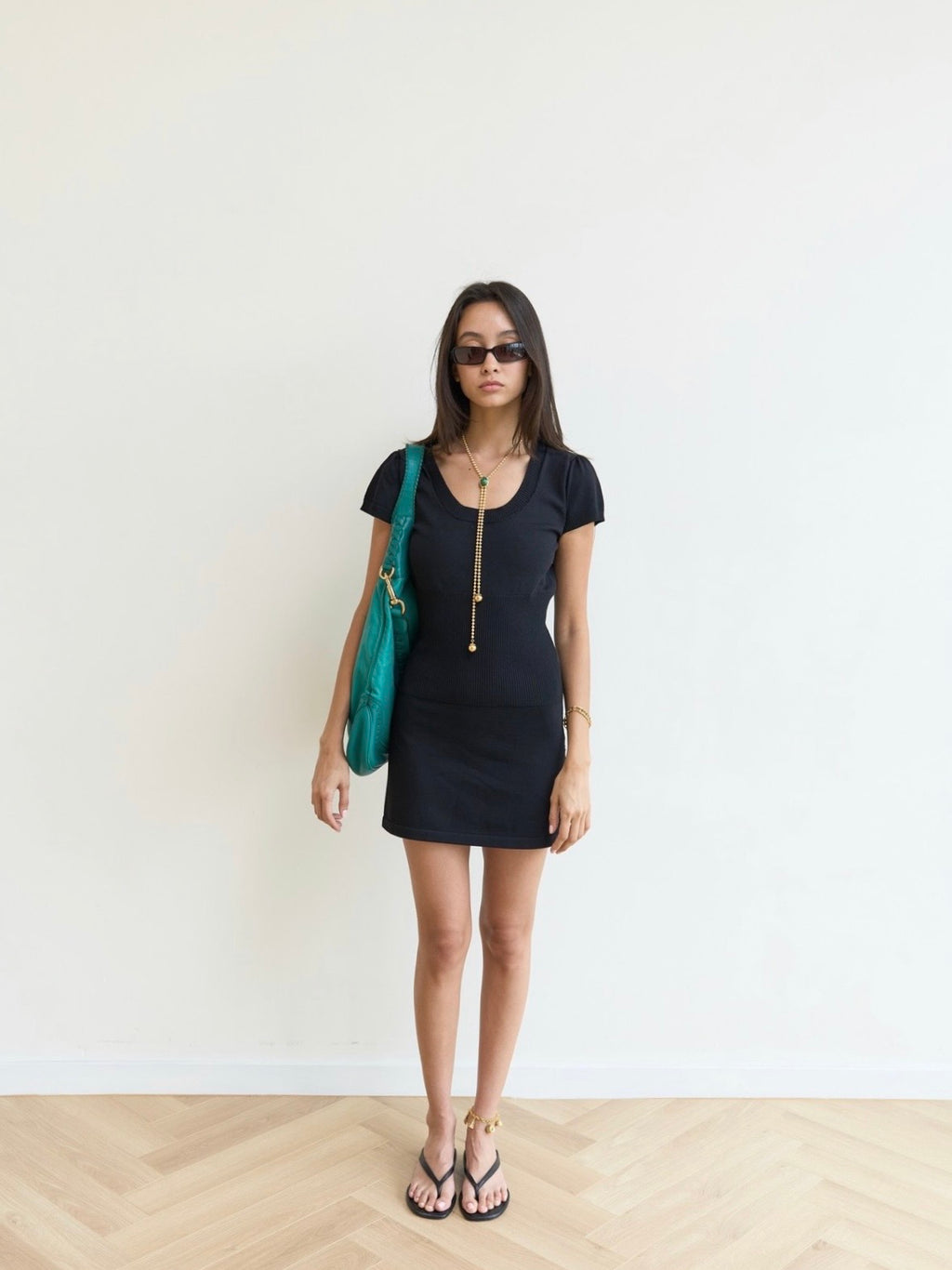 Chloe Mini Dress Black