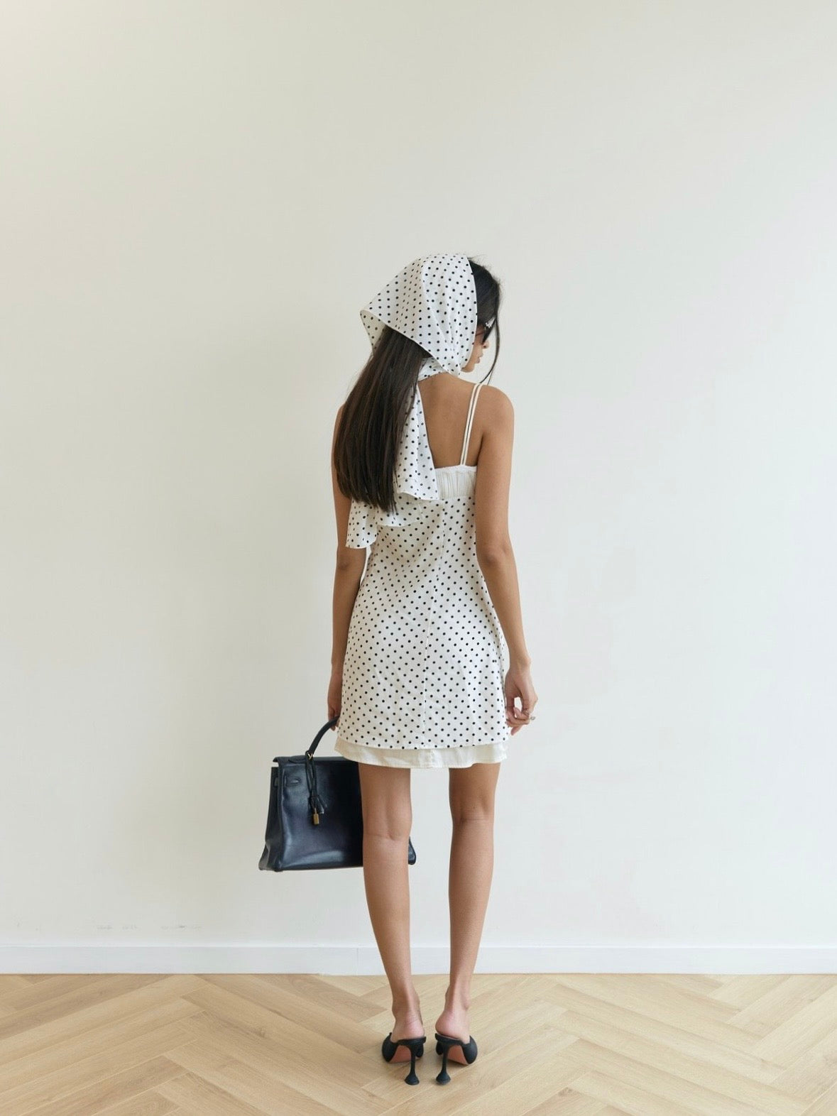 Polka Mini Dress