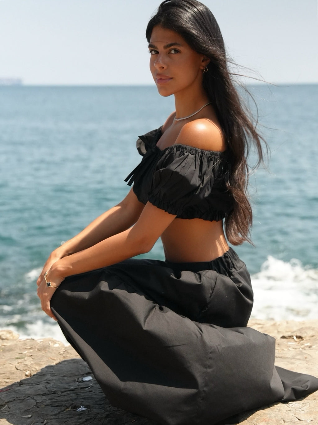 Poppy Set Black
